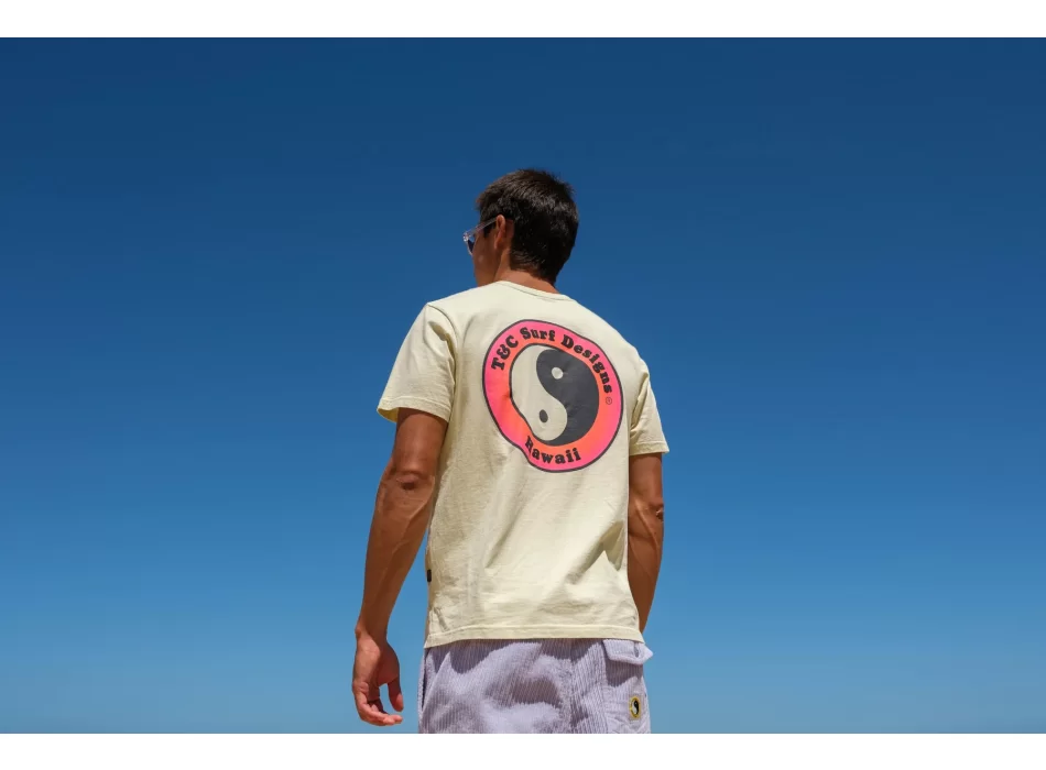 T&C SURF DESIGNS YY LOGO TEE USED SAGE