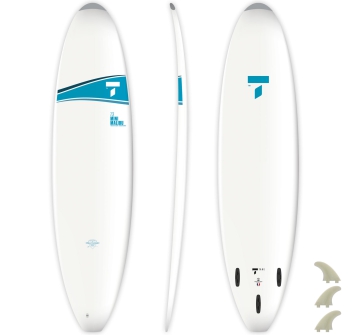 TAHE 7'3 MINI MALIBU DURA-TEC SURFBOARD