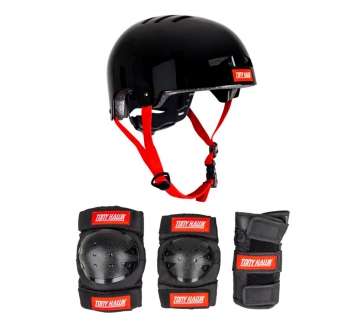 TONY HAWK PROTECTIVE SET HELMET & PADSET JUNIOR