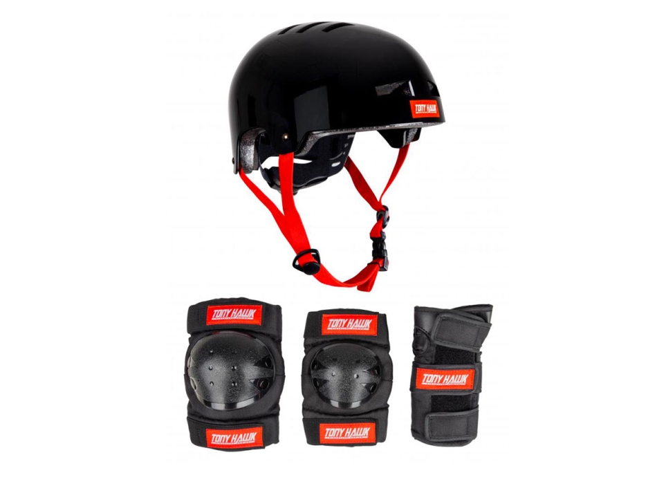 TONY HAWK PROTECTIVE SET HELMET & PADSET JUNIOR