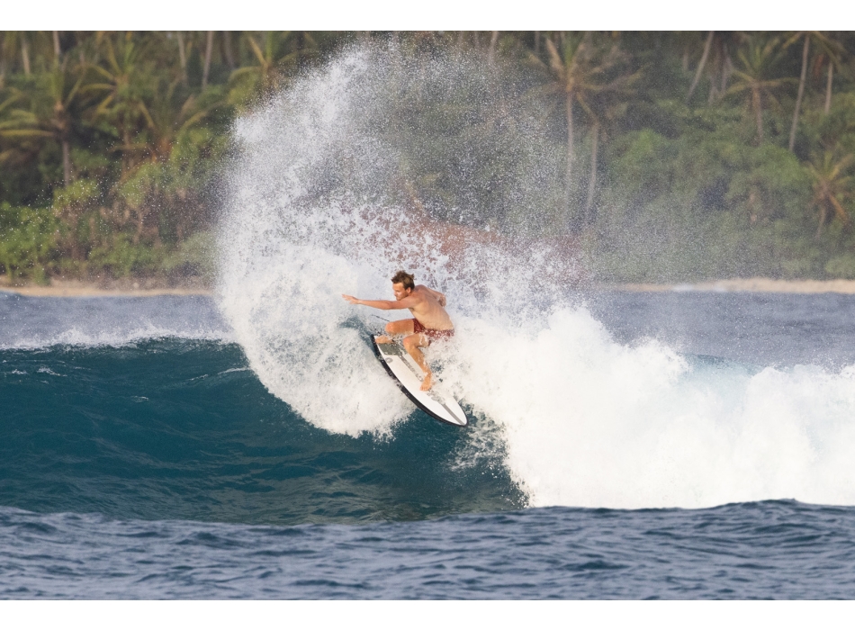 TORQ 5'10" POD MOD X-LITE 3.0 GRAPHITE RAIL PINLINE FUTURES