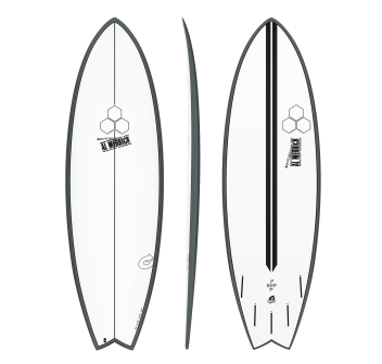 TORQ 5'10" POD MOD X-LITE 3.0 GRAPHITE RAIL PINLINE FUTURES