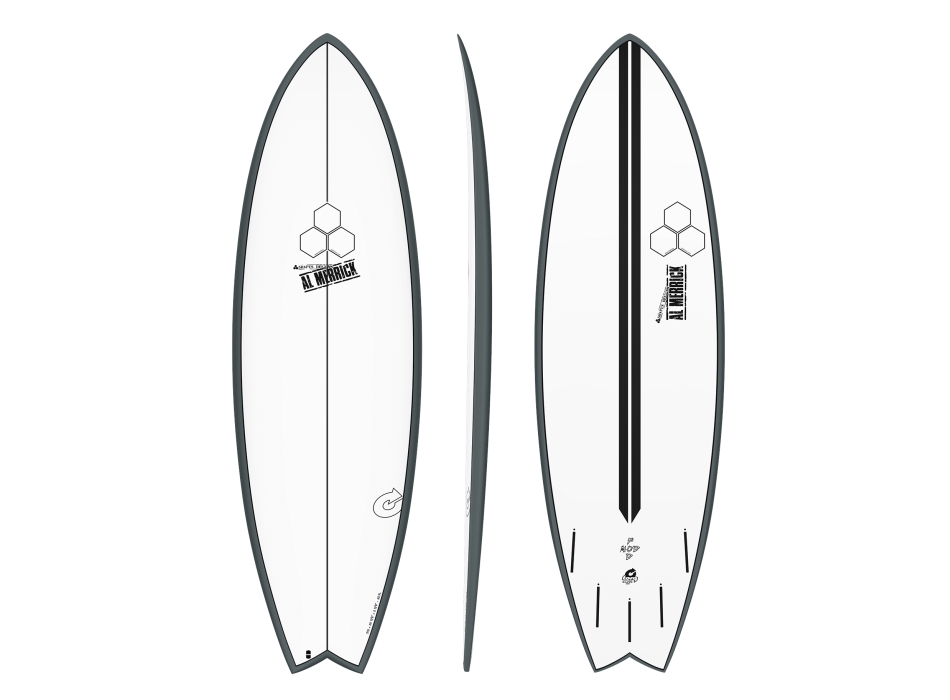 TORQ 5'10" POD MOD X-LITE 3.0 GRAPHITE RAIL PINLINE FUTURES