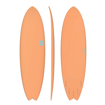 TORQ TET 5'11" - 7'2" FISH POP CORAL