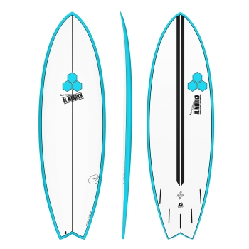 TORQ 5'6" POD MOD X-LITE 3.0 GRAPHITE RAIL PINLINE FUTURES