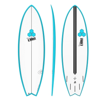 TORQ 5'6" POD MOD X-LITE 3.0 GRAPHITE RAIL PINLINE FUTURES