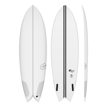 TORQ TEC2 6'10" FISH TWIN FIN