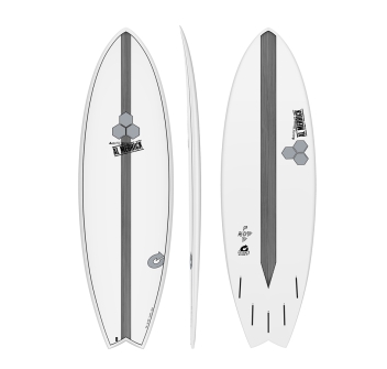 TORQ POD MOD X-LITE AL MERRICK WHITE PINLINE 5'6"-6'6" EPOXY