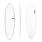 TORQ TET 7'2" BIGBOY 23 WHITE PINLINE 5 FINS