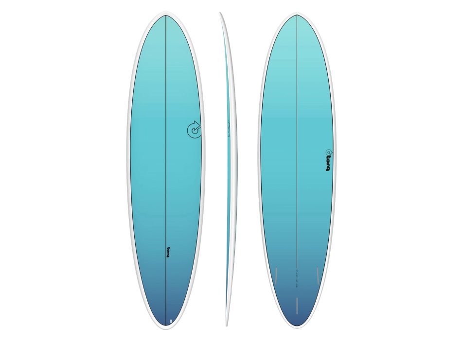TORQ TET 6'8" FUN CLASSIC COLOR RETRO FADE BLU