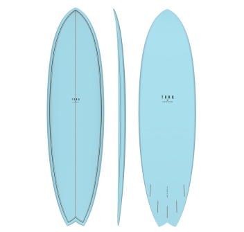 TORQ TET 7'2" FISH CLASSIC COLOR 24 PALM BLUE