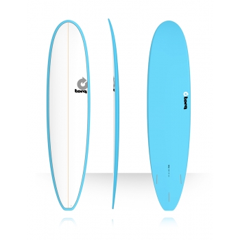 TORQ TET 8'0" LONG WHITE PINLINE BLUE
