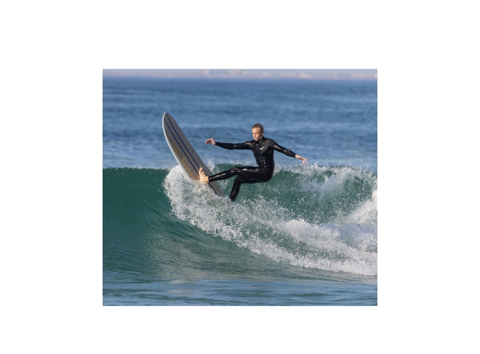 TORQ TET 8'6" LONGBOARD PINLINE DENIM BLUE