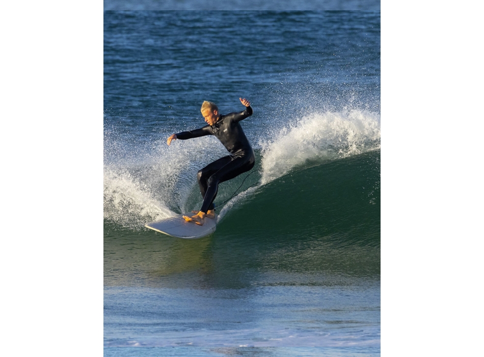 TORQ TET 8'6" LONGBOARD PINLINE DENIM BLUE