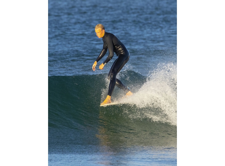 TORQ TET 8'6" LONGBOARD PINLINE DENIM BLUE
