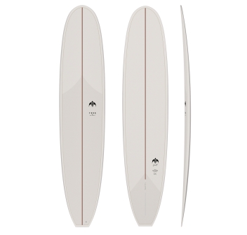 TORQ TET 9'2" DELPERO CLASSIC SINGLE FIN LONGBOARD BY MINVIELLE CREAM