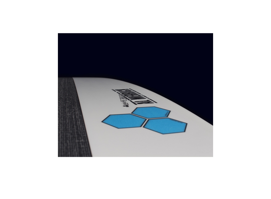 TORQ X-LITE 5'10" PODMOD AL MERRIK WHITE + PINLINE