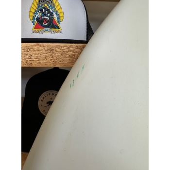 TORQ X-LITE POD MOD 5'10 AL MERRICK WHITE PINLINE EPOXY (SECOND HAND)