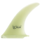 TRUE AMES 9.75” GREENOUGH 4-A SINGLE FIN LONGBOARD CLEAR