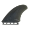 TRUE AMES RYAN BURCH TWIN FIN SET FUTURES (SOLID FIBERGLASS) SMOKE