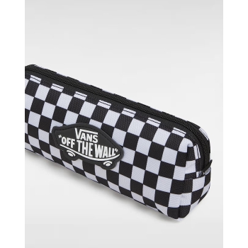 VANS OLD SKOOL PENCIL POUCH CHECK WHITE BLACK