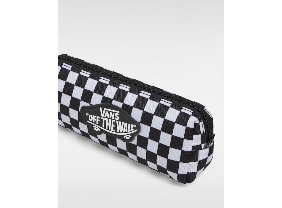 VANS OLD SKOOL PENCIL POUCH CHECK WHITE BLACK