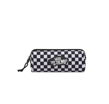 VANS OLD SKOOL PENCIL POUCH CHECK WHITE BLACK