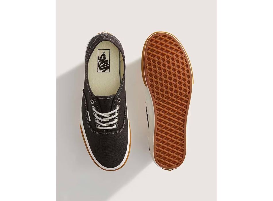 VANS AUTHENTIC GUM BUMPER SHOES BLACK