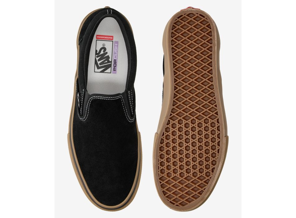 VANS BERLE PRO SKATE SHOES BLACK