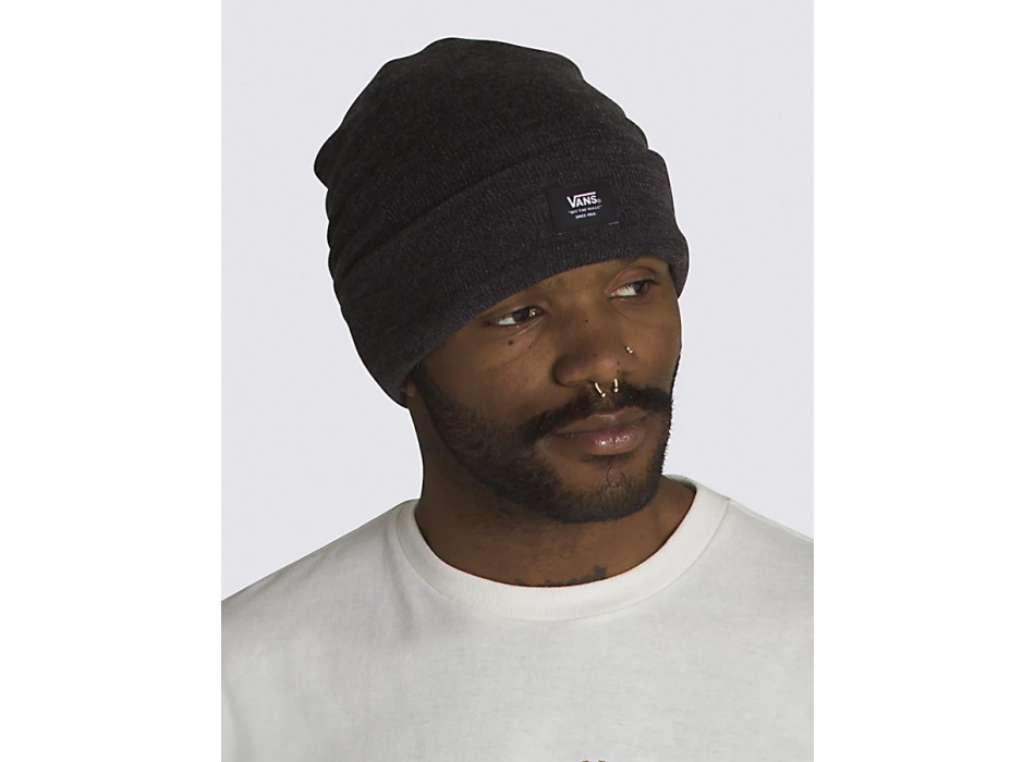 VANS MTE CUFF BEANIE BLACK HEATHER