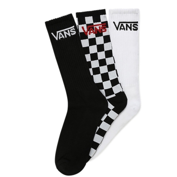 VANS KIDS CLASSIC CREW SOCKS 1-6 (3 PAIRS)