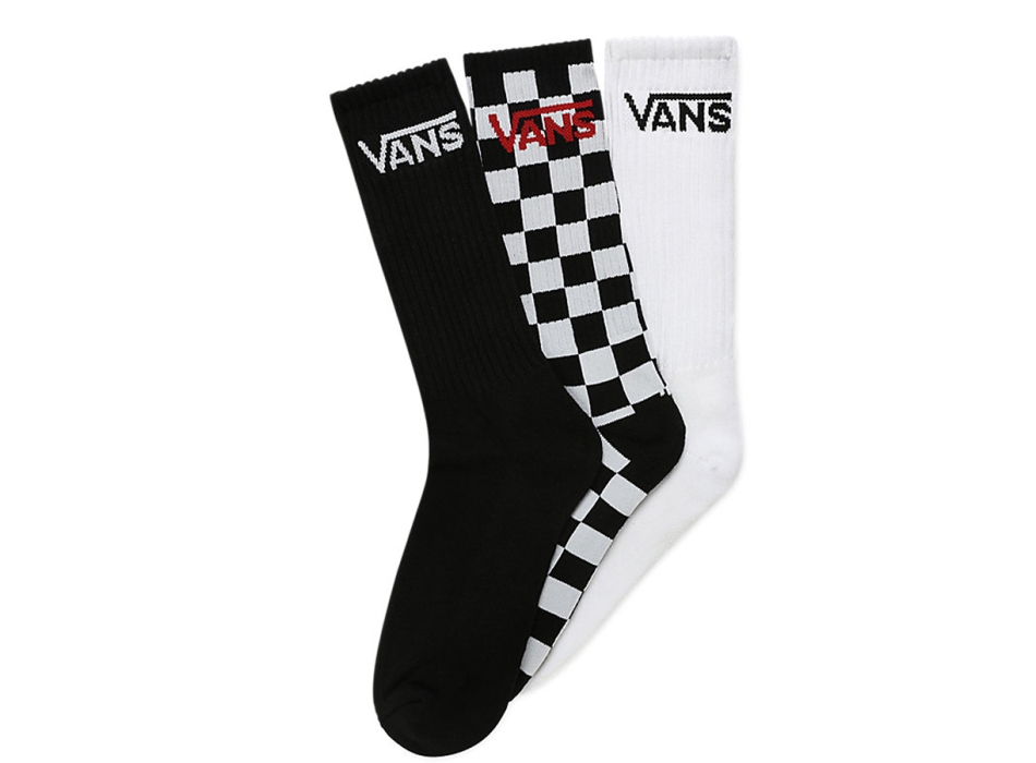 VANS KIDS CLASSIC CREW SOCKS 1-6 (3 PAIRS)