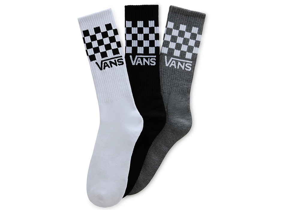 VANS CLASSIC CHECK CREW SOCKS (3 PAIRS)