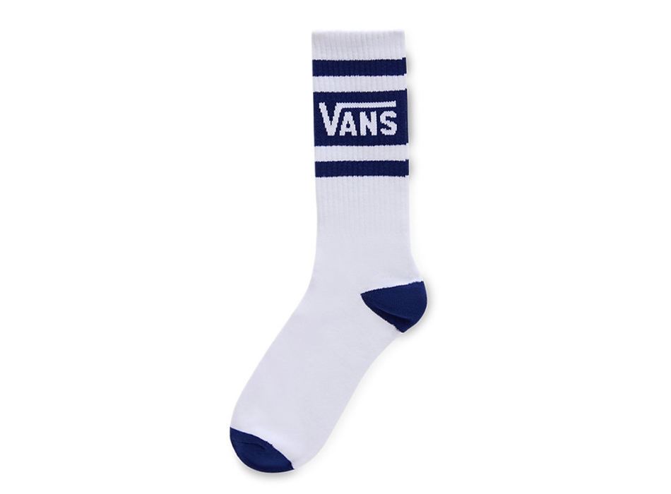 VANS DROP V CREW SOCKS BLUE DEPTHS