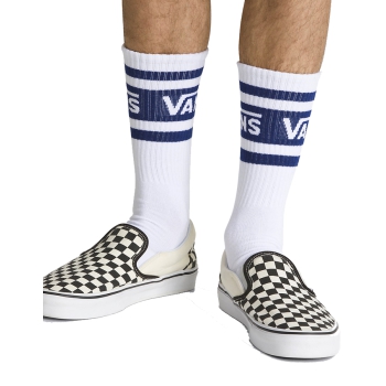 VANS DROP V CREW SOCKS BLUE DEPTHS