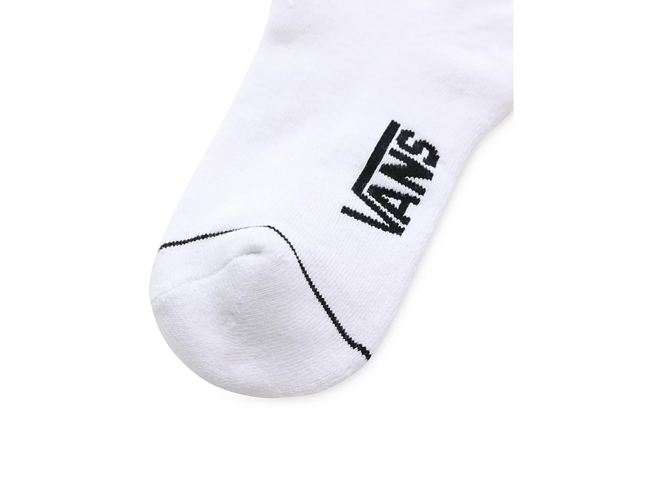 VANS PEEK-A-CHECK CREW SOCKS WHITE