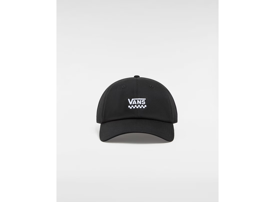 VANS COURT SIDE CURVED BILL JOCKEY HAT BLACK