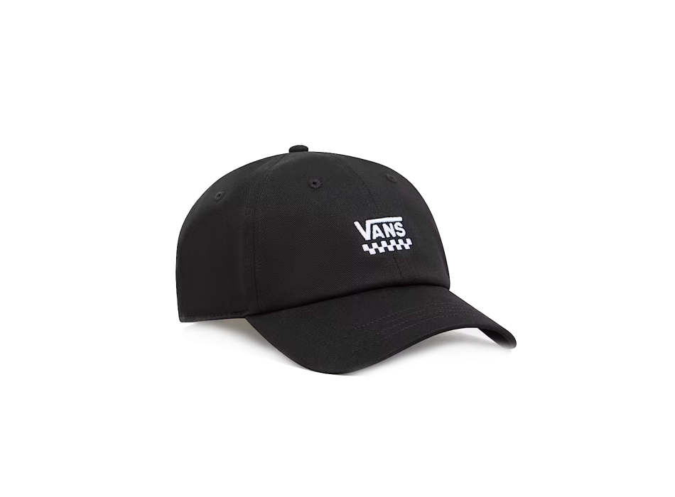 VANS COURT SIDE CURVED BILL JOCKEY HAT BLACK