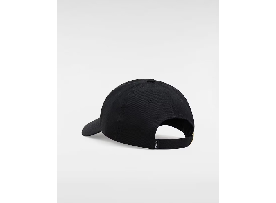 VANS BILL HALF BOX CURVED BILL JOCKEY HAT BLACK