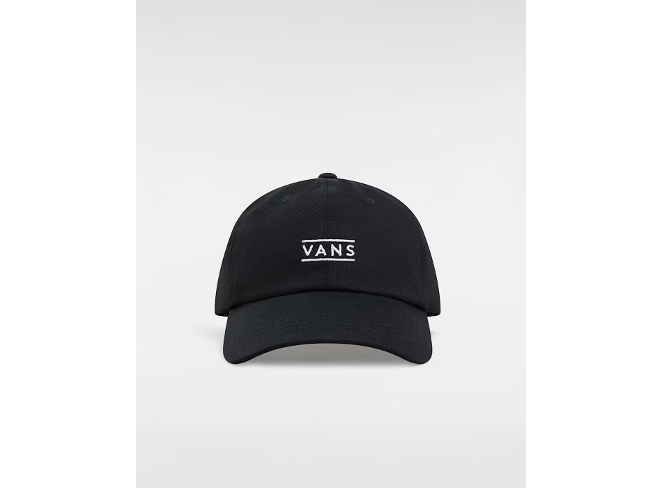 VANS BILL HALF BOX CURVED BILL JOCKEY HAT BLACK