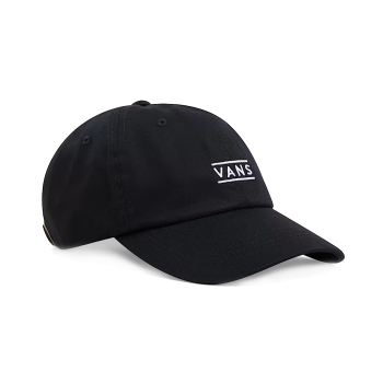 VANS BILL HALF BOX CURVED BILL JOCKEY HAT BLACK