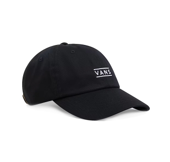 VANS BILL HALF BOX CURVED BILL JOCKEY HAT BLACK