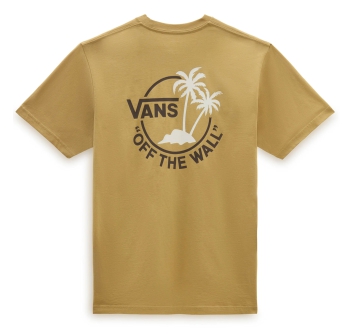 VANS CLASSIC MINI DUAL PALM T-SHIRT ANTELOPE DEMITASSE