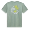 VANS CLASSIC MINI DUAL PALM T-SHIRT ICEBERG GREEN WHITE