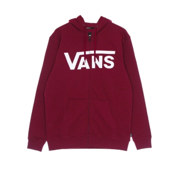 VANS CLASSIC ZIP HOODIE POMEGRANATE