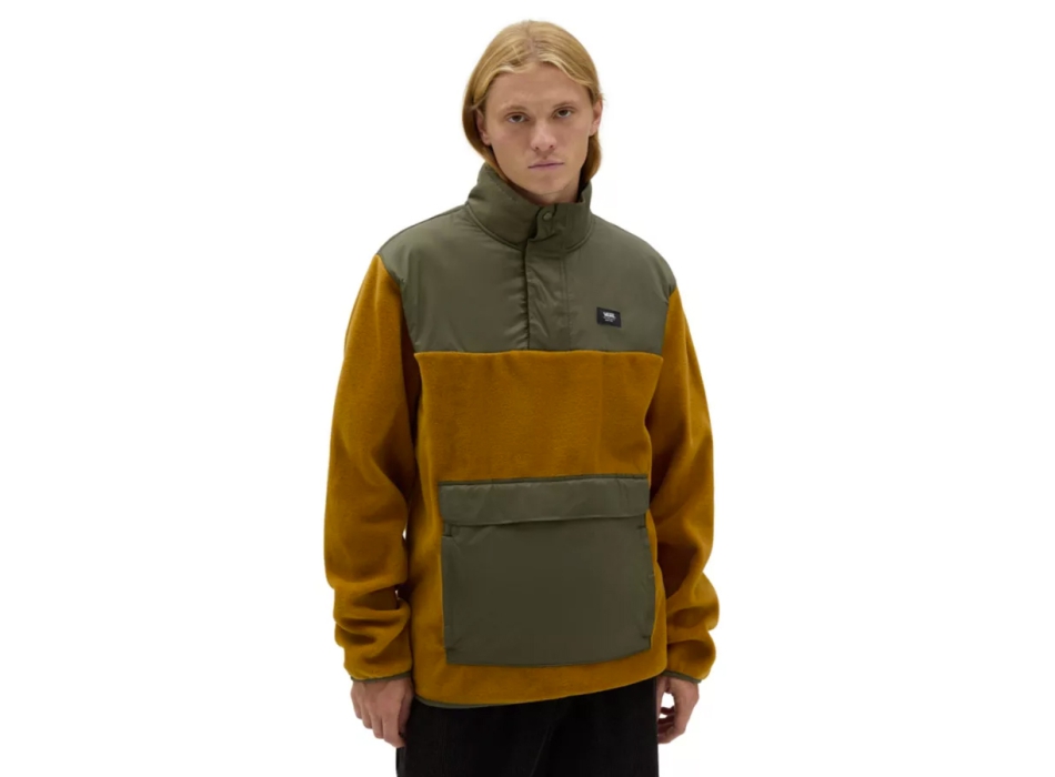 VANS MAMMOTH PULLOVER BROWN GREEN