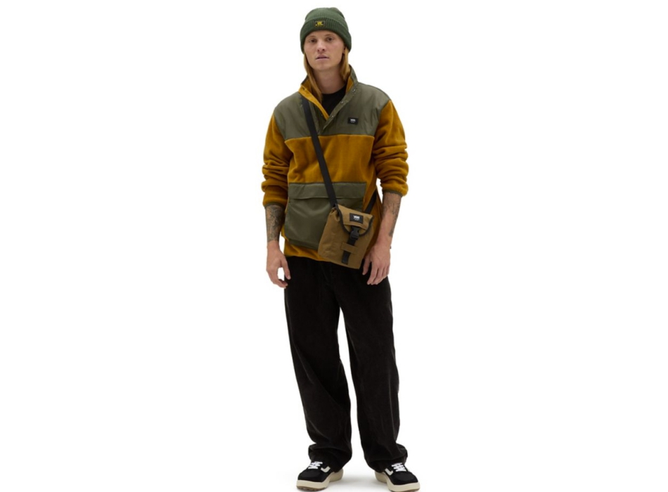 VANS MAMMOTH PULLOVER BROWN GREEN