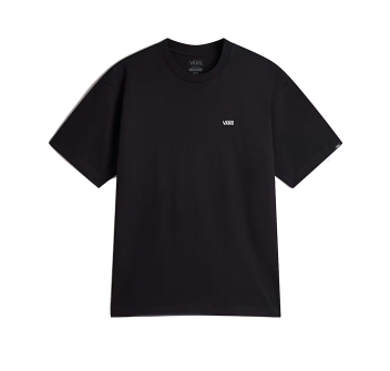 VANS LEFT CHEST LOGO T-SHIRT BLACK