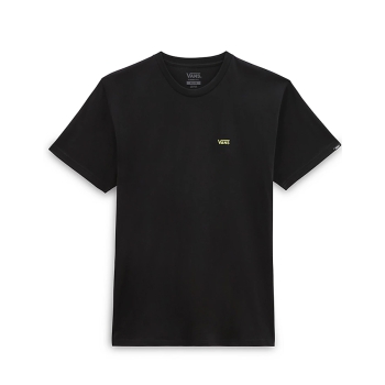 VANS LEFT CHEST LOGO T-SHIRT BLACK EVEN