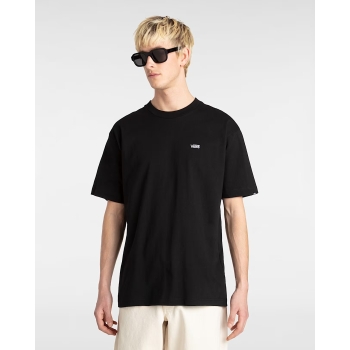 VANS LEFT CHEST LOGO T-SHIRT BLACK